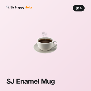 SJ Enamel Mug